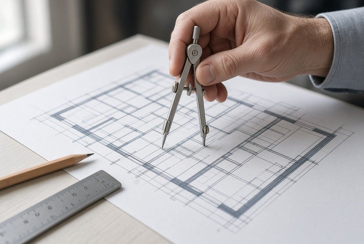 Quantity takeoff from construction drawings